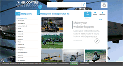 Desktop Screenshot of helicopters-wallpapers.com
